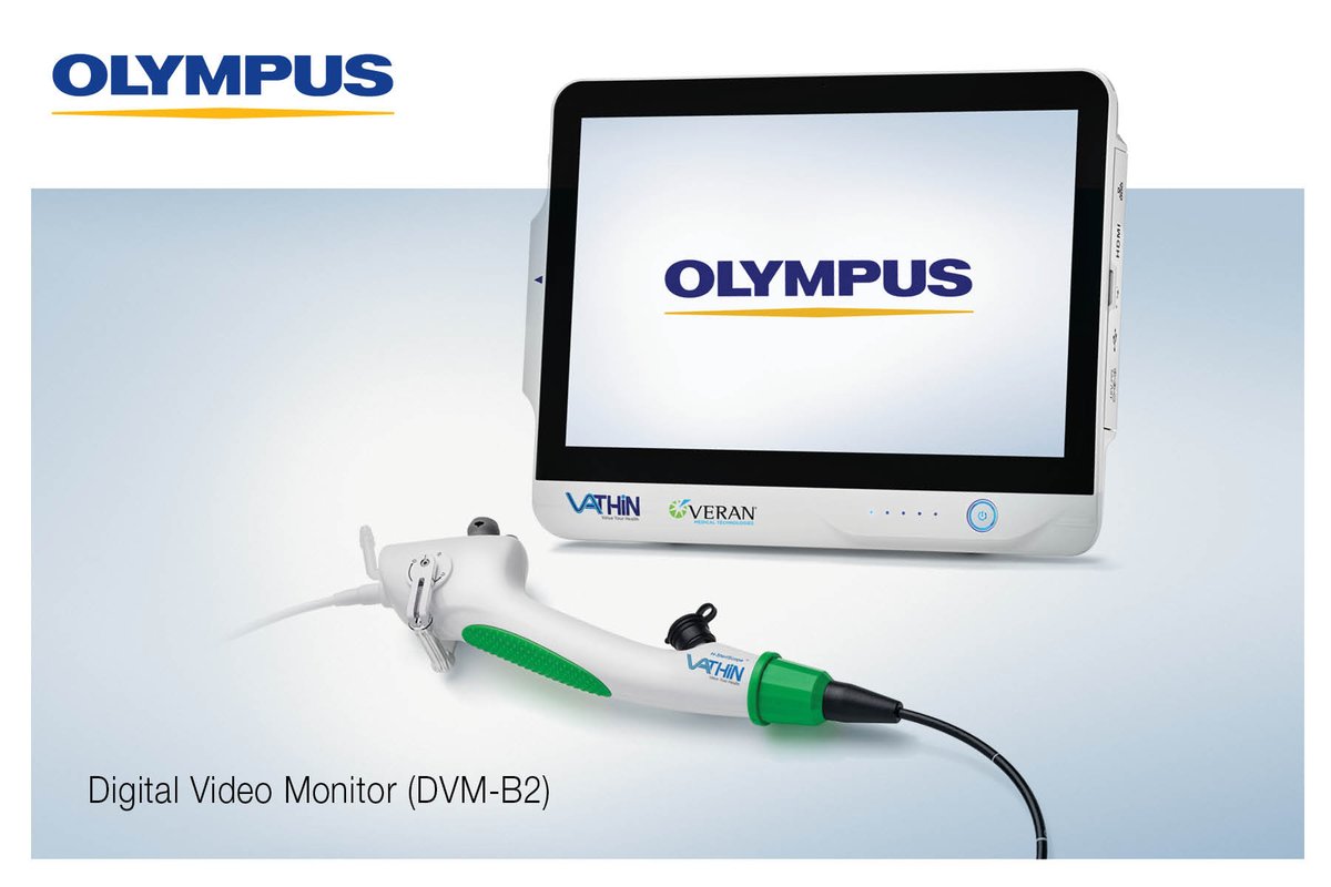 Olympus now distributes the DVM-B2 Digital Video Monitor. This new digital video monitor pairs seamlessly with our single-use endoscopes for ENT and bronchoscopy, offering flexibility and convenience in patient care. Discover more: spkl.io/60164NbLw