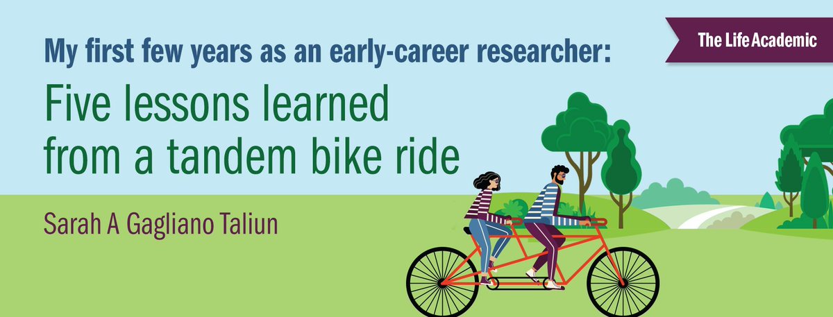 In a new feature, The Life Academic, contributors reflect on how life and work intersect for faculty, academic librarians, academic professionals, researchers, and others. First up: Lessons from a tandem bike ride for an early-career researcher. buff.ly/3Qml1VH