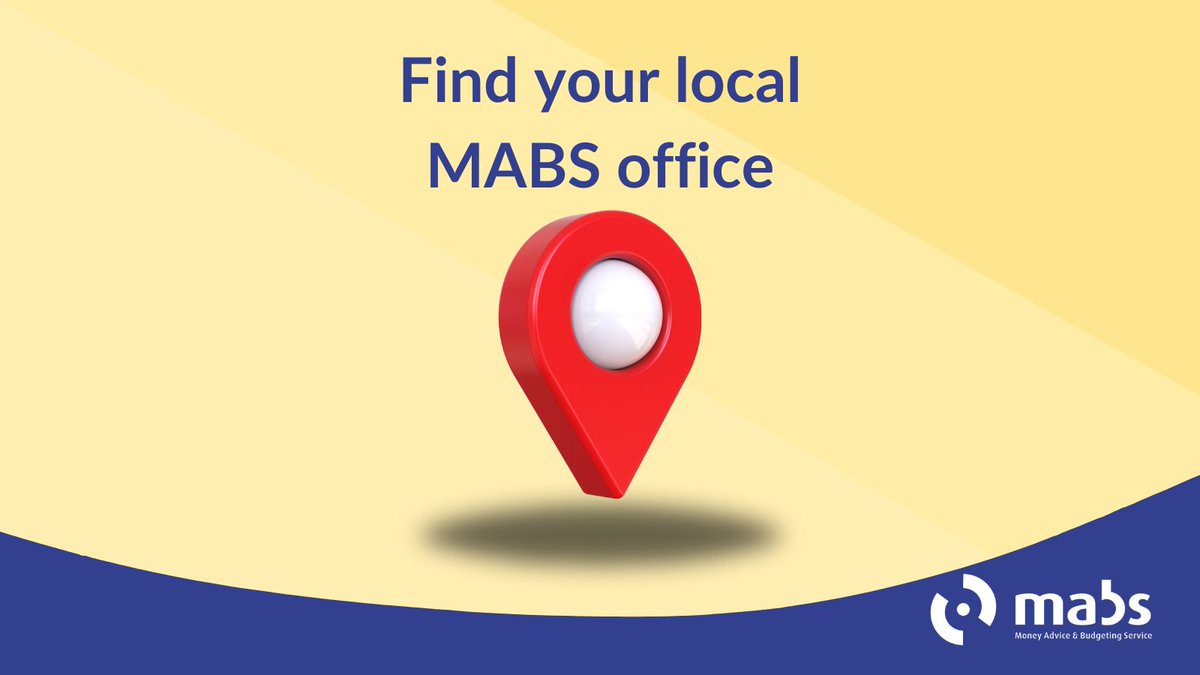 If you or someone you know is struggling with debt and would like to speak to someone in person, then please visit us at one of our MABS offices 📍

👉mabs.ie/about/find-a-m…

#Budgeting #MABSinfo #MoneyManagement
