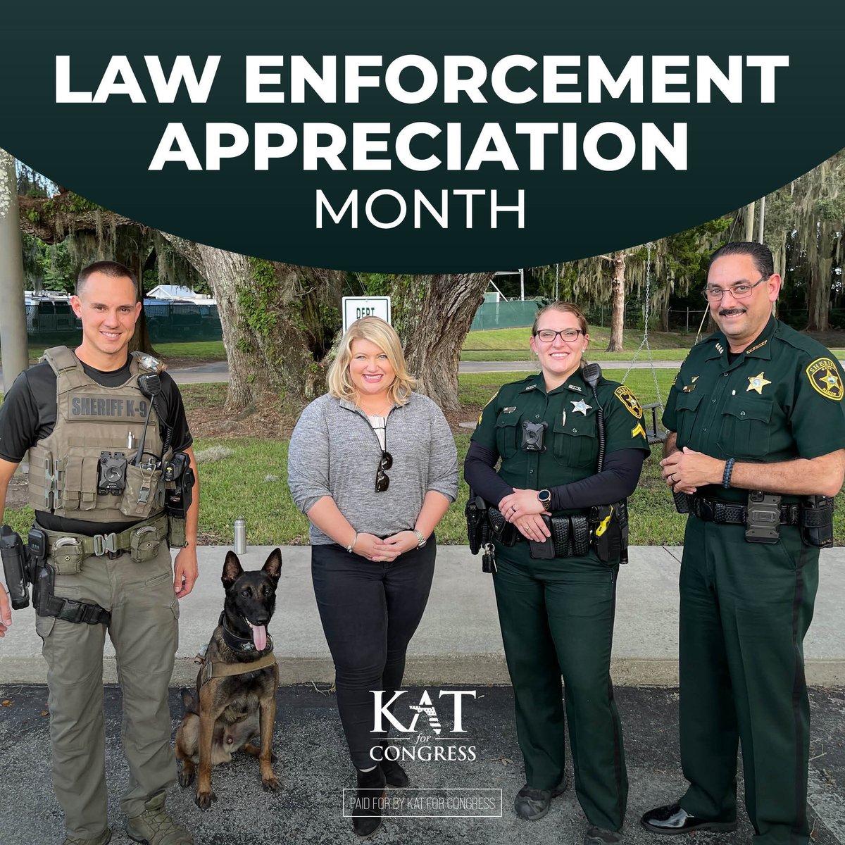 During Law Enforcement Appreciation Month, we recognize and appreciate the dedication of our law enforcement officers. Thank you for your unwavering commitment to serving and protecting our communities.