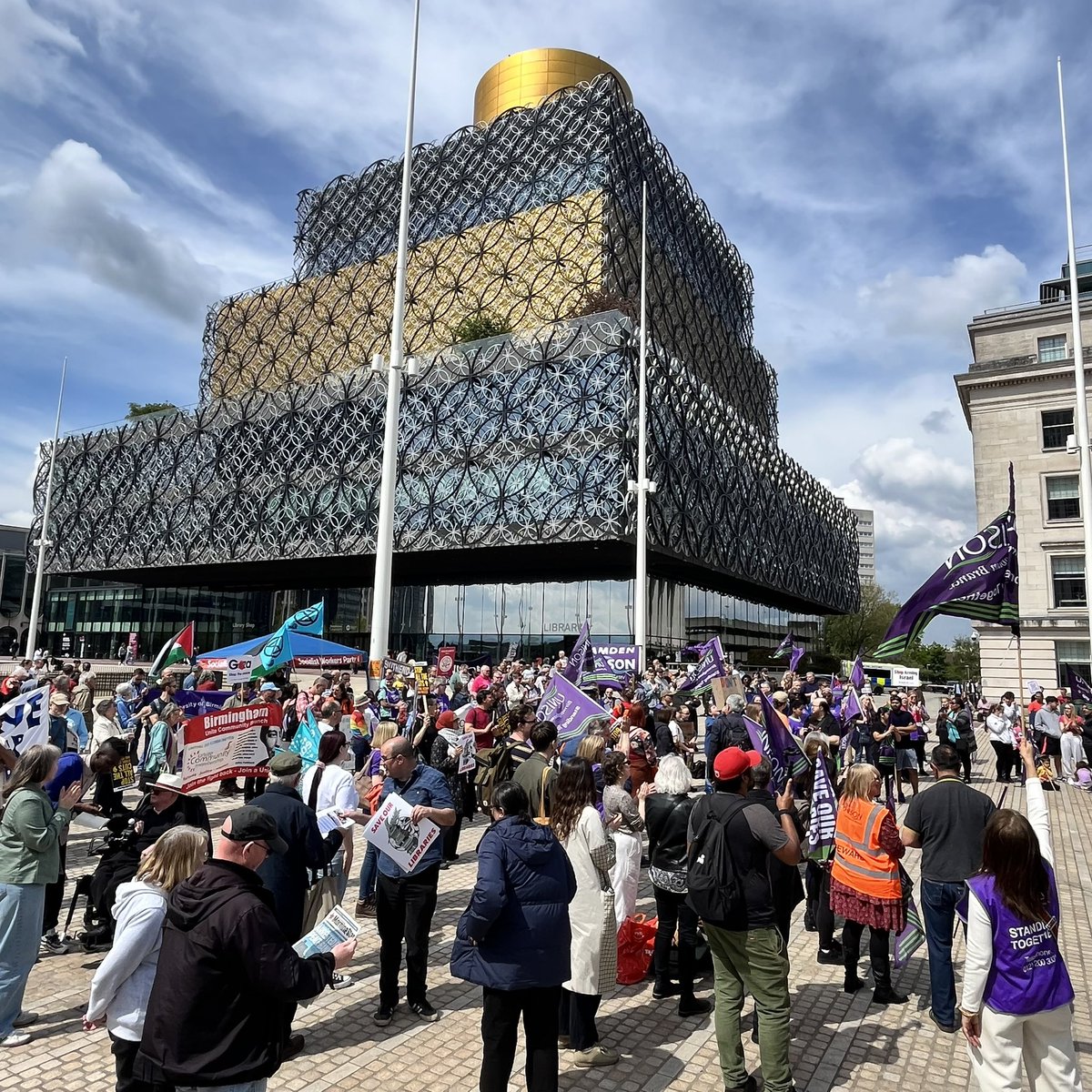 Birmingham stands against the cuts #SaveOurServices #CouncilsinCrisis