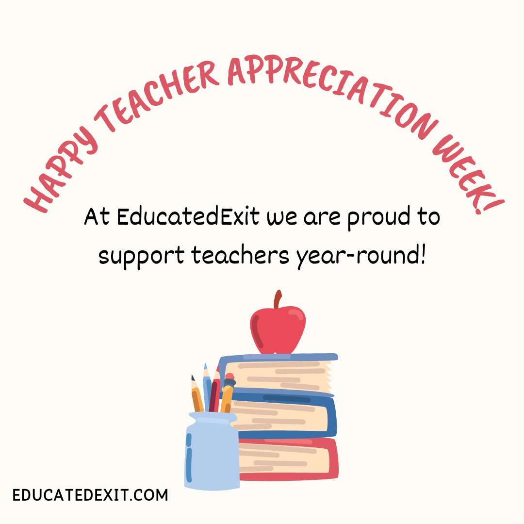 Thank you, teachers! 

#careeradvice #careerchange #teachertwitter