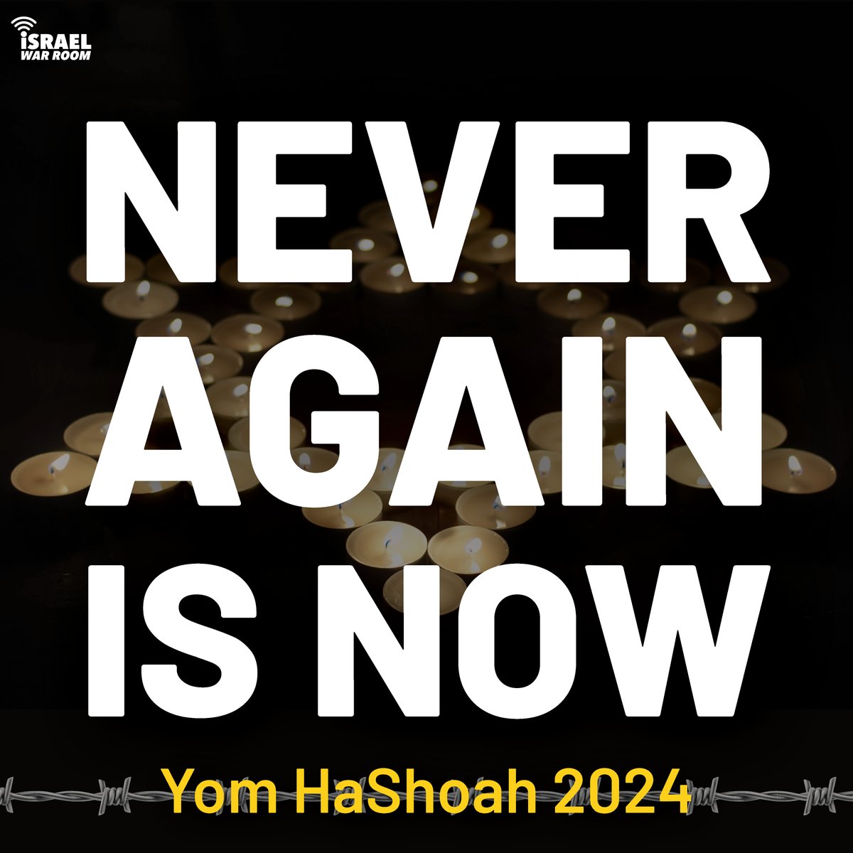 Today is Yom HaShoah — Holocaust Remembrance Day. In the shadow of the October 7 massacre and the drastic increase in global antisemitism, this year Yom HaShoah takes on added meaning. The Jewish people survived the Holocaust. We will survive now too. #NeverAgainIsNow