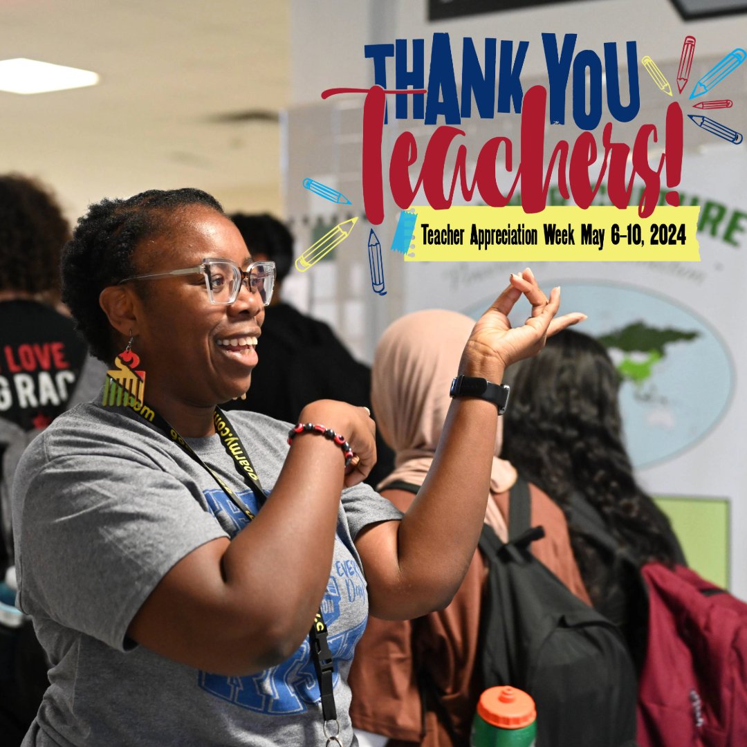 We're kicking off #TeacherAppreciationWeek in RISD! Teachers, it's your time to shine! Share your proudest teaching moment of the year for a chance to win a $100 gift card to RaceTrac! #RISDWeAreOne #RISDThankATeacher