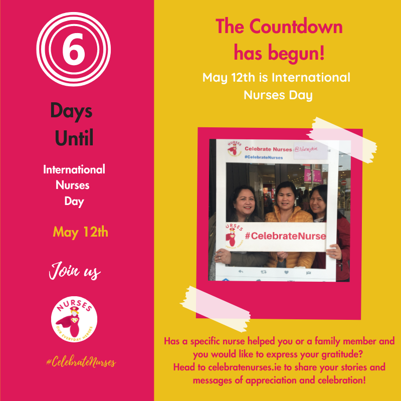 6 days to go! #CelebrateNurses invites you to leave your stories of incredible nurses, the backbone of our healthcare system!  Maybe a nurse has made an impact on you or a loved one during a time a need? We want to hear it! Also leave your messages of thanks and appreciation! 💛