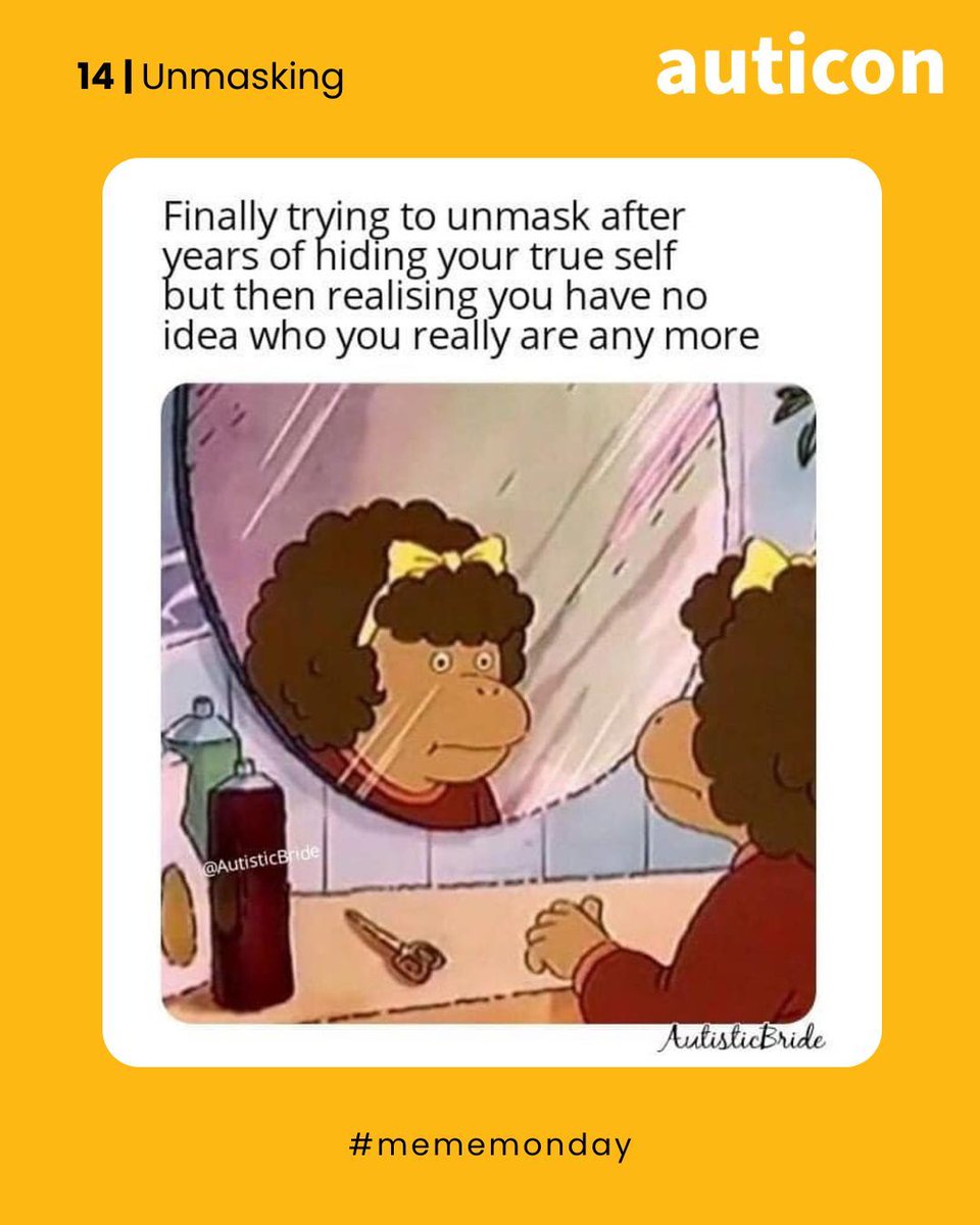 This one hits deep! Unmasking... #autisticmasking #autismmemes #autisticmemes #unmasking #autism #autistic #actuallyautistic #autisticpride #autisticculture #autisticmasking #neurodivergent #neurodivergentmemes #neurospicy #neurospicymemes