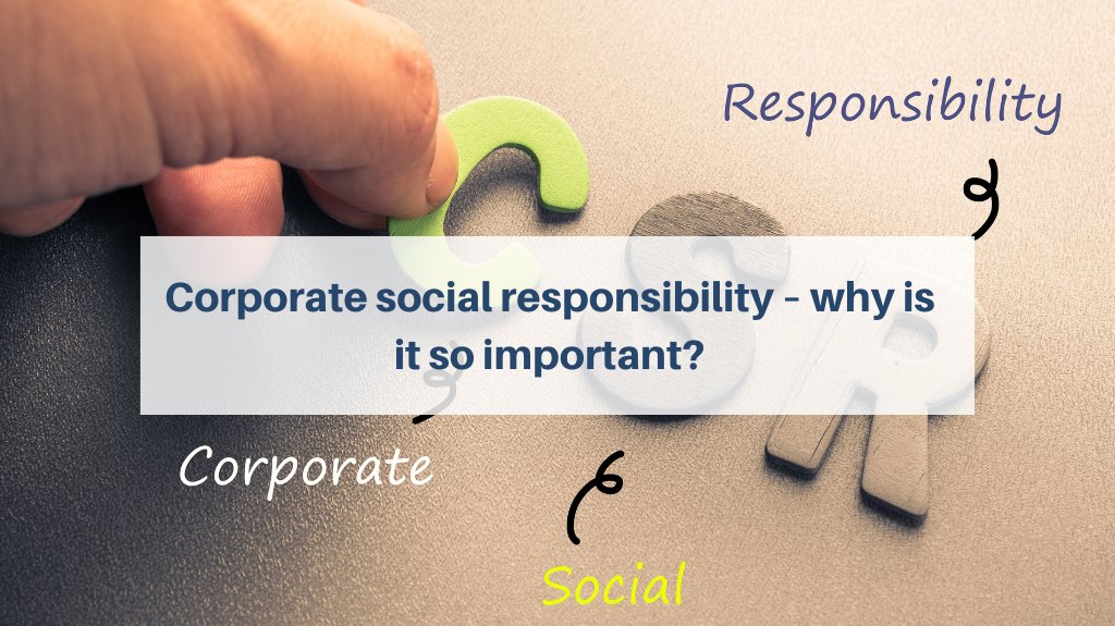 Corporate Social Responsibility can make a big difference to staff morale and boost your standing in the community. It’s good for business.

thp.co.uk/corporate-soci…

#corporatesocialresponsibility #csr #business