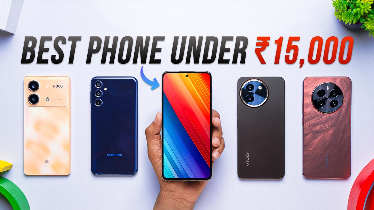 The Best Phone Under ₹15,000! Watch here: youtube.com/watch?v=1SMzxa… PS. We hope you like this one.