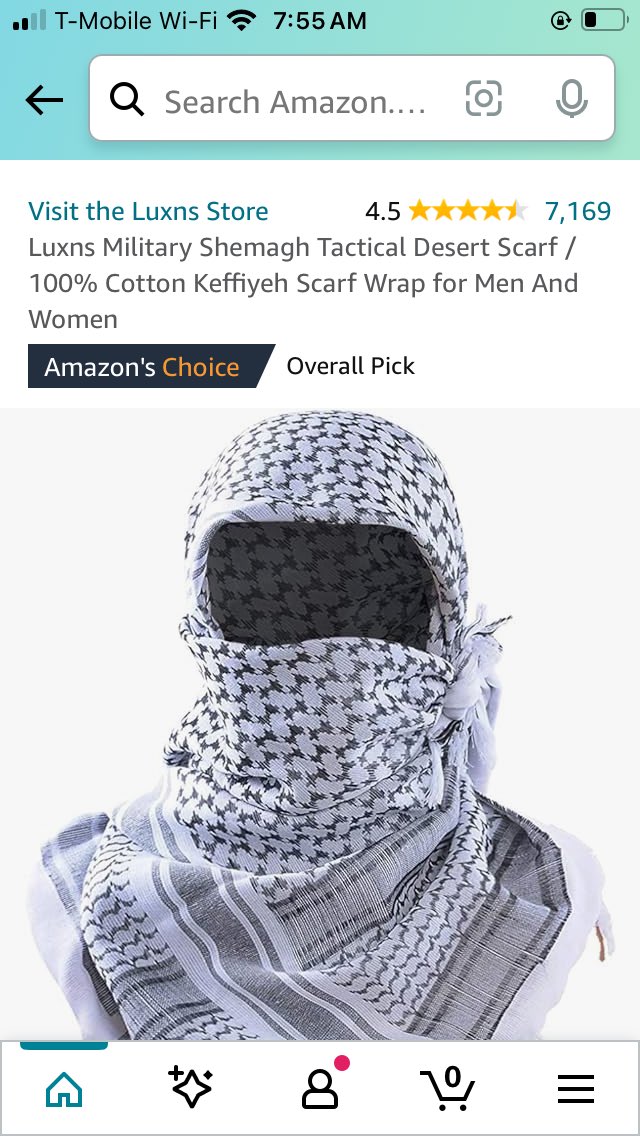 Who is selling keffiyeh
I found the on Amazon 
@KeihMalinak 
@realKrisCruz