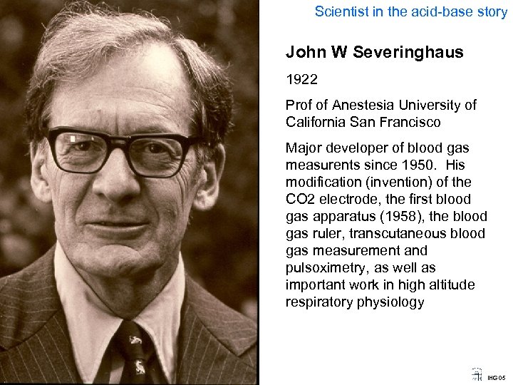 1922 May 6: John W. Severinghaus, anesthesiologist and pioneer of blood gas analysis, was born tinyurl.com/3nypbvrv #histmed Died 2 June 2021 See also tinyurl.com/52aym3nx