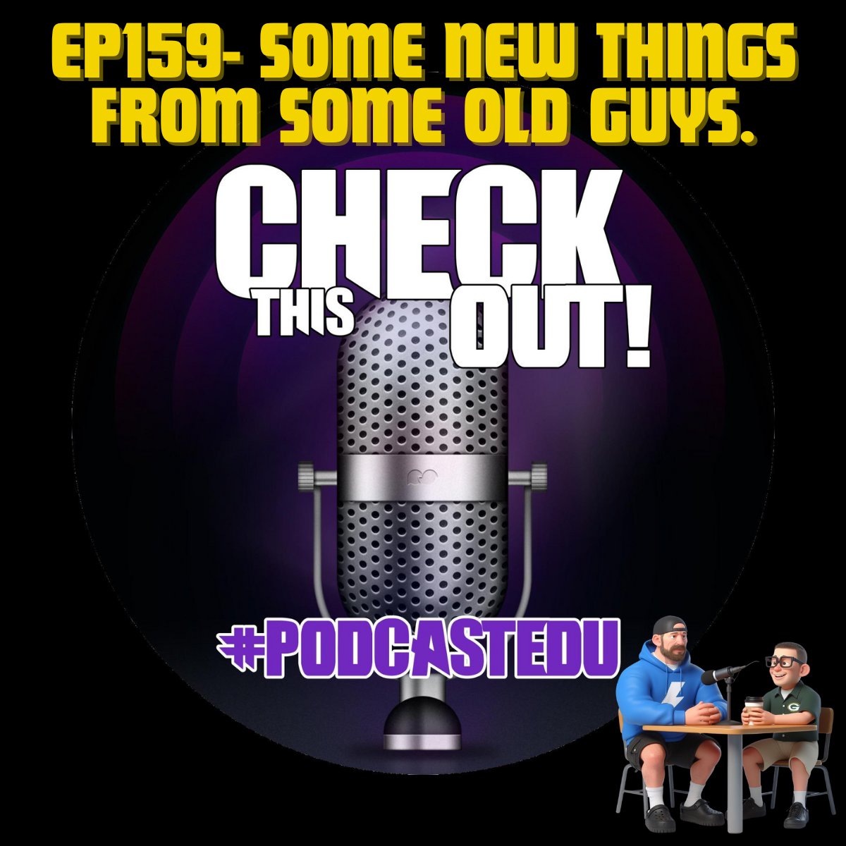 In this episode, we discuss the Spring CUE Recap and talk about AI—shocker! Plus, we discuss some more AI tools and things to listen to, some future conferences, a PBL podcast, and much, much more…
#PodcastEDU