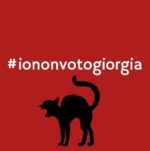 #IoNonVotoGiorgia
