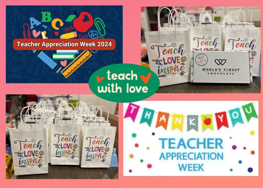 Teacher Appreciation Week is here! The PTA will be celebrating our teachers and staff throughout the week.  Today we kickoff the week by giving sweet treat to thank them for ALL they do. So join us and thanking your students teachers and staff when you see them this week.