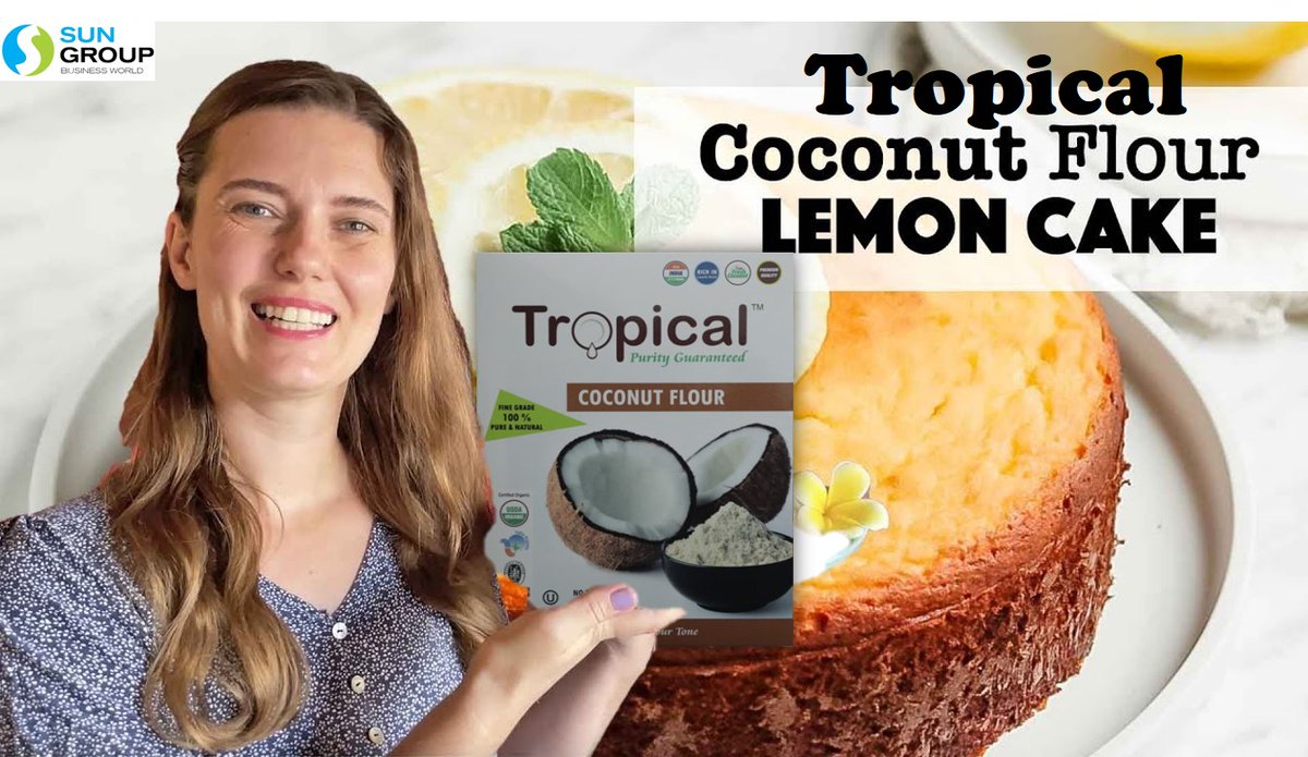 #tropicalcoconut  -  Ideal Ingredient for Baking #coconutflour #organiccoconutflour #coconut #vegan #healthyfood #flourpower #flours