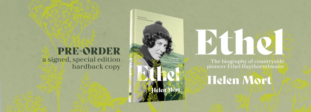 *13th May* Join award-winning author @HelenMort to celebrate the life of Sheffield-born countryside campaigner and poet Ethel Haythornthwaite. Helen will give a 45 minute talk at Waterstones in Sheffield, followed by a Q&A session and then a book signing. eventbrite.co.uk/e/helen-mort-i…