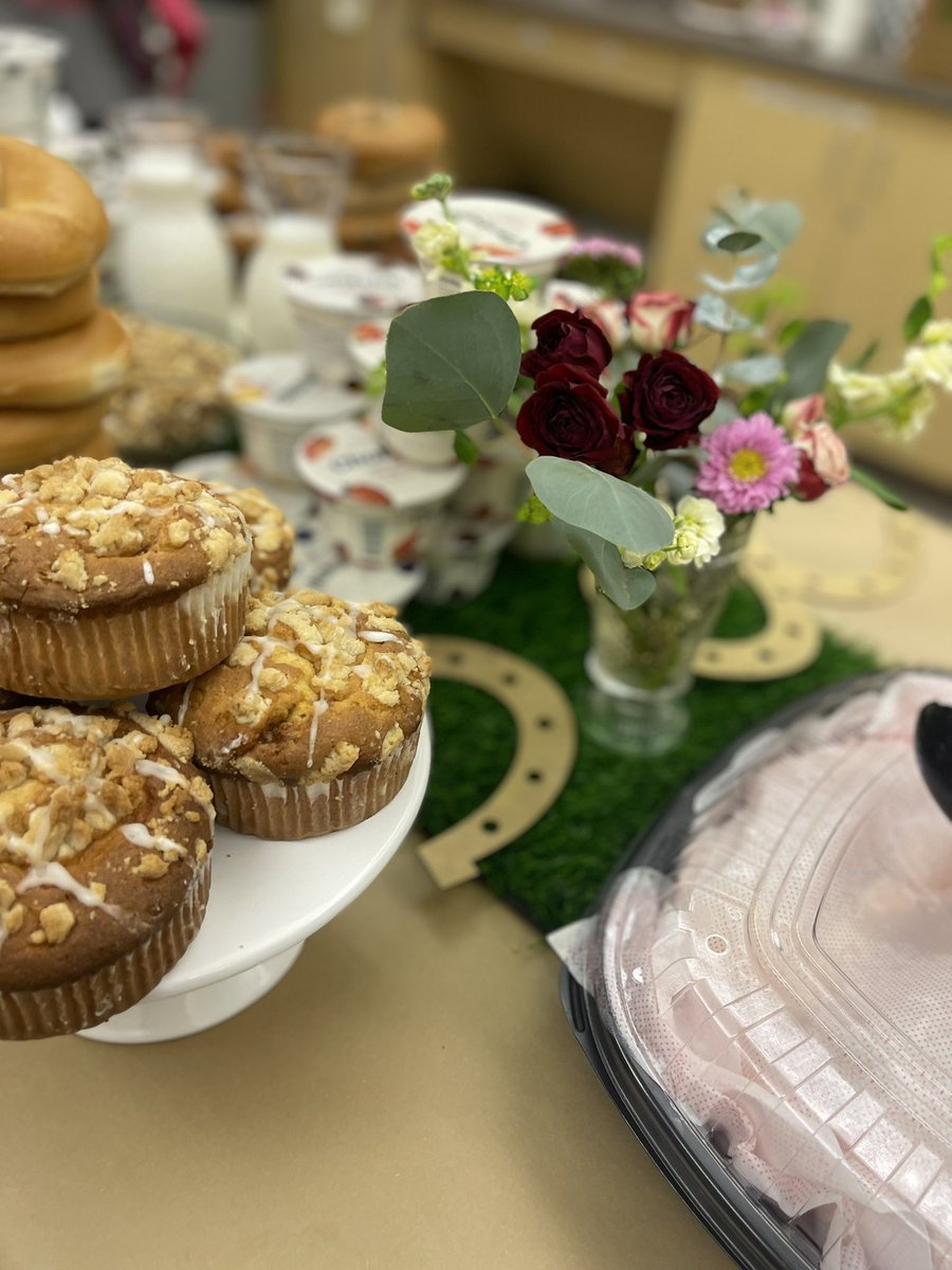 It’s Staff Appreciation Week! So excited to celebrate this amazing staff for all that they do Derby Style! #StaffAppreciation #DoWellBeWell