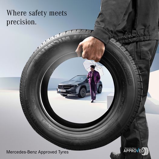 Designed for performance and safety.
Mercedes-Benz Approved Tyres provide a safe and comfortable driving experience, with greater wet and dry traction and longer tread life.
✔️ For more details call us at +91 979809191 

#MercedesBenz #Service #MercedesBenzService
#AkshayaMotors