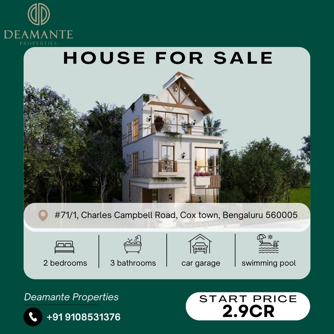 🏡 Say hello to your future home! This charming abode is ready for new memories to be made. Slide into my DMs for details!

Contact Us💡
☎️: +91 78925 79574
💌: Deamante2023@gmail.com

#Deamante #LuxuryLiving #DreamHome #BengaluruEstate #OpulentLiving #LuxuryRealEstate #Luxury