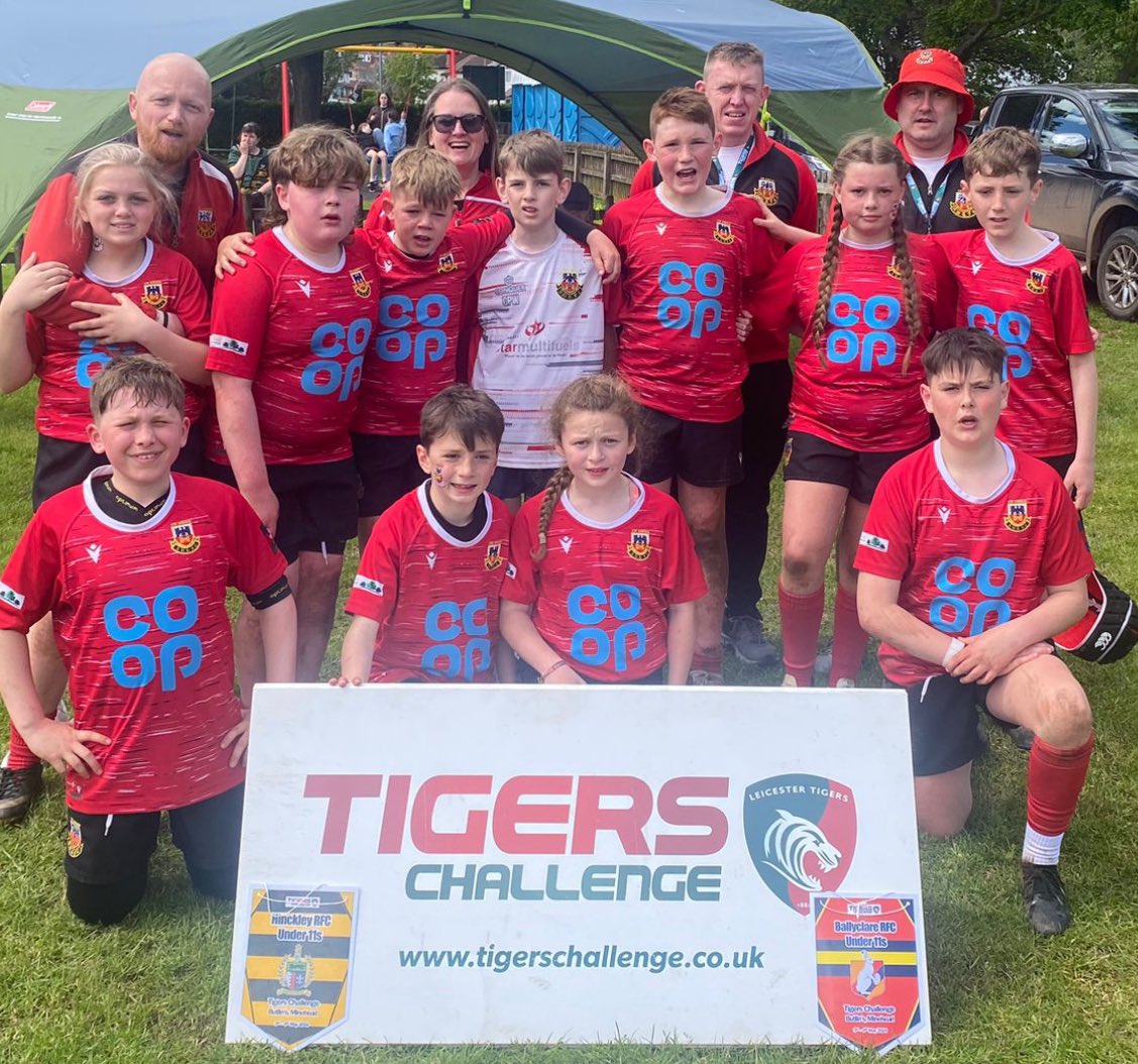 Our under 11s have had a fantastic weekend away on tour, playing in the <a href="/LeicesterTigers/">Leicester Tigers</a> 🏉 challenge down in <a href="/Butlins/">Butlin's</a> Minehead. 

#TigersChallenge #Butlins #Amdani