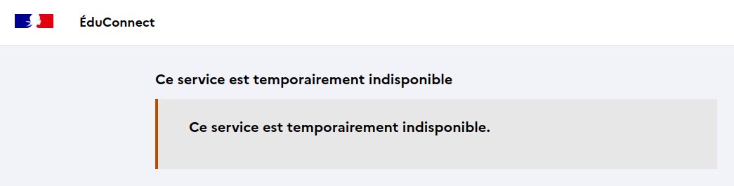 delphiki's tweet image. Ça fait donc plus de deux semaines qu'on ne peut pas utiliser la fonction "Mot de passe oublié" sur EduConnect... On a pas tous la même notion du temporaire apparemment 🙃 @education_gouv