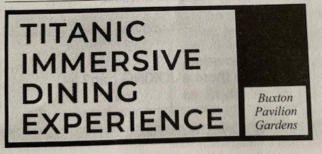 I complained here some time ago that I was drowning in the amount of times I saw the word "immersive" used to describe art, poetry and music projects. However, it was worth them all to see its deployment here, courtesy of Private Eye.