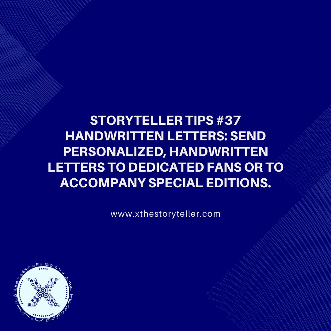 Storyteller Tip #37
