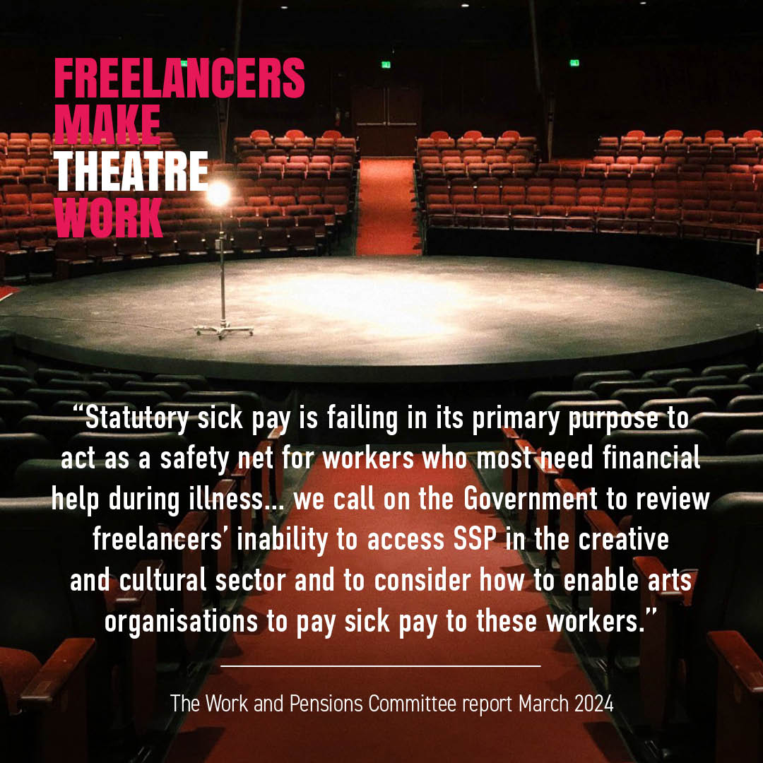Using data YOU submitted via The Big Freelancer Surveys as evidence, a new Parliamentary report says that the Government should establish a contributory sick pay scheme for freelancers to increase support during periods of illness. Read more here: committees.parliament.uk/work/7991/stat…