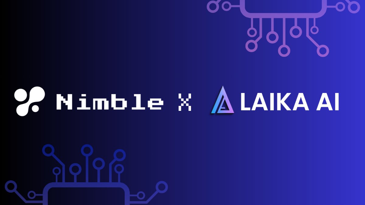 We're proud to announce a new partnership with @Laika_ai 🔥 To celebrate, we have launched the Nimble Point quest. Earn your rewards at app.galxe.com/quest/BaJLS2ba… ⚡️LaikaAI is a revolutionary browser extension that integrates advanced on-chain AI tools leveraging artificial