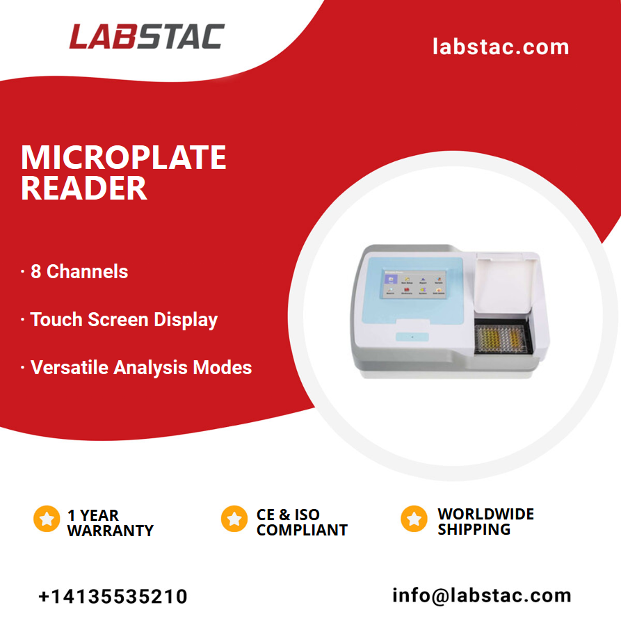 🔬Unlock precision with MICROPLATE READER 11 series! 🌟 8 channels, versatile analysis modes, and touch screen display for intuitive operation. Maximize efficiency in your lab today!
labstac.com/Microplate-Rea…
#LabTech #PrecisionAnalysis