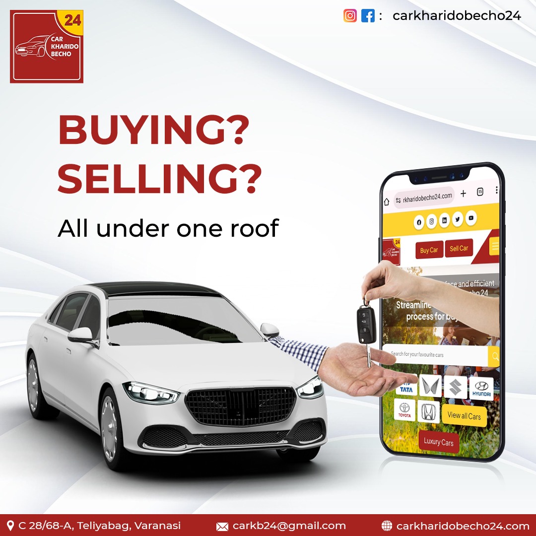 Your one-stop shop for buying and selling dreams!

आज ही संपर्क करे: carkharidobecho24.com

#carbuyers #seller #carbuying #carselling #carbazar #carlove #carloans #carfinance #hasselefree #varanasi #secondhandcars #oldcar #oldcars #bestprice #bestprices #bestoffers