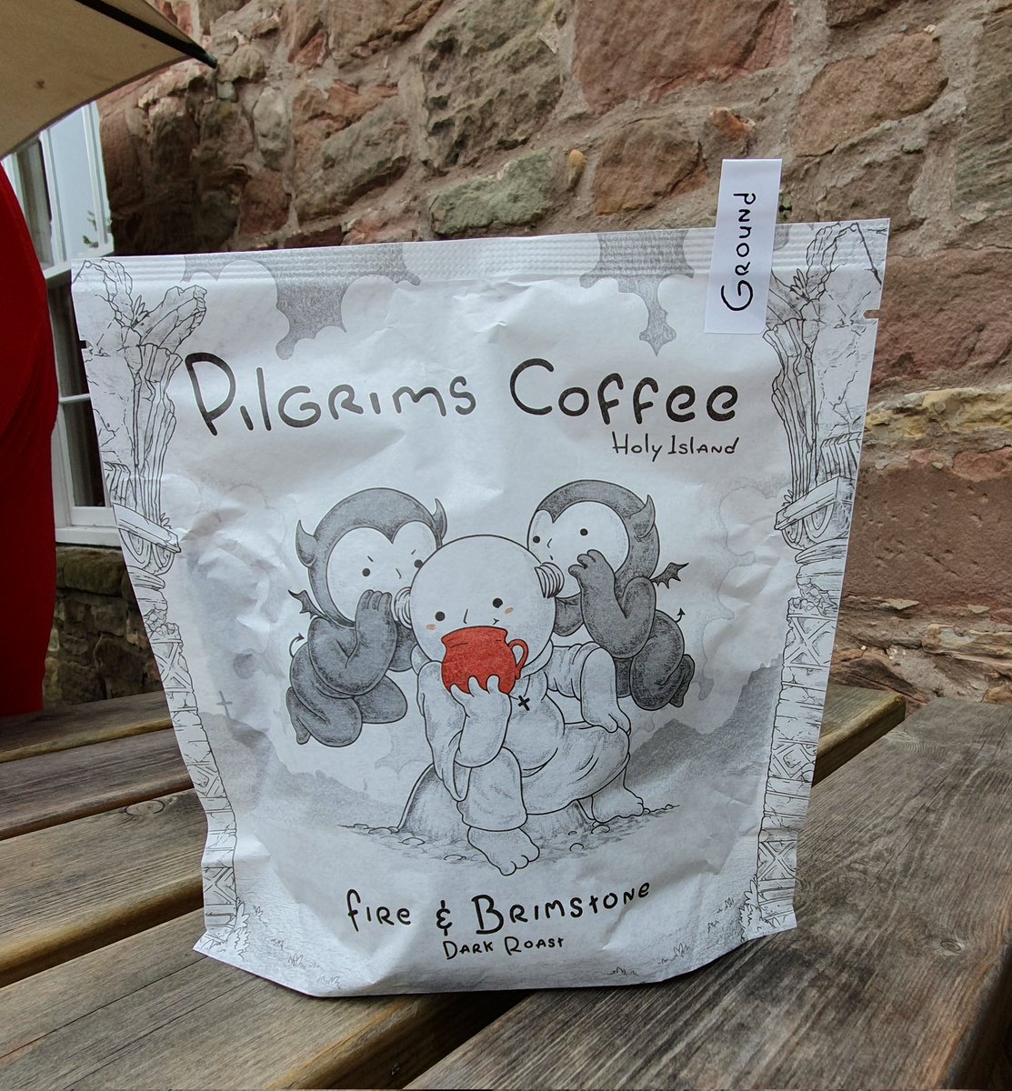 Devilishly good coffee... @PilgrimsCoffee is full of temptations.