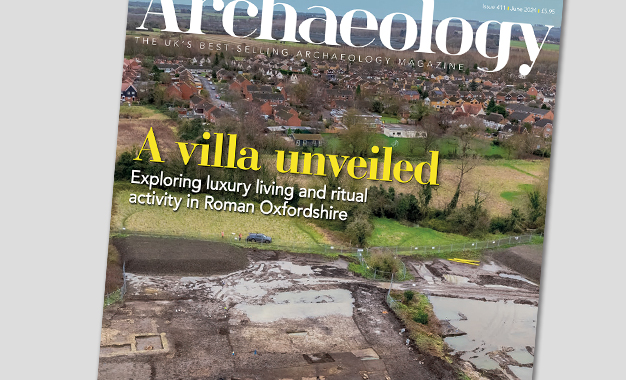 In the latest issue of CA, out now: • Exploring 'luxury living' in Roman Oxfordshire • Horses in late medieval and Tudor London • The Roman assault on Burnswark • London’s post-medieval waterfront • Excavating Aspull’s mystery monument #Subscribe via the link in our bio.