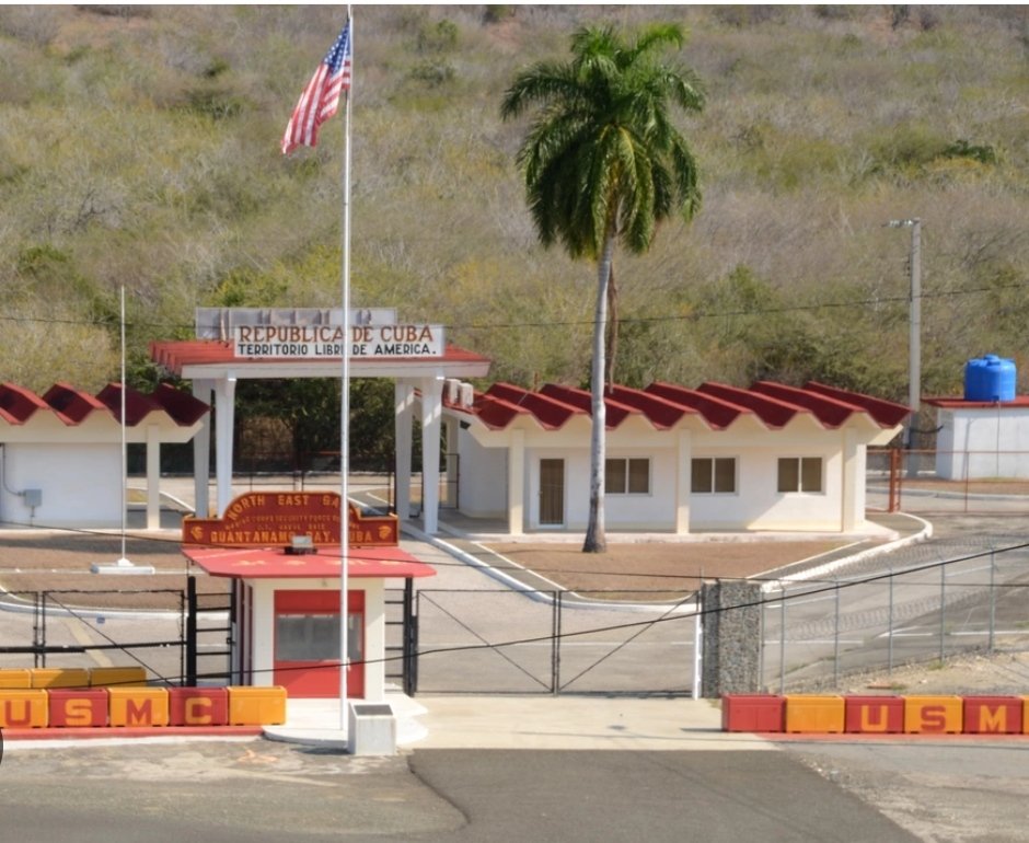Demandamos el cierre d las bases e instalaciones militares extranjeras de EEUU y la OTAN en el🌎 y seguimos exigiendo la devolución del territorio ilegalmente ocupado por la Base Naval d EEUU en la Bahía d Guantánamo. #CubaEnPaz