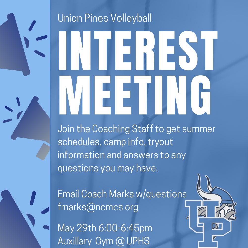 UPVBALL's tweet image. Rising Freshman and New Students who are interested in playing volleyball next year at UP… please plan on attending this brief meeting!