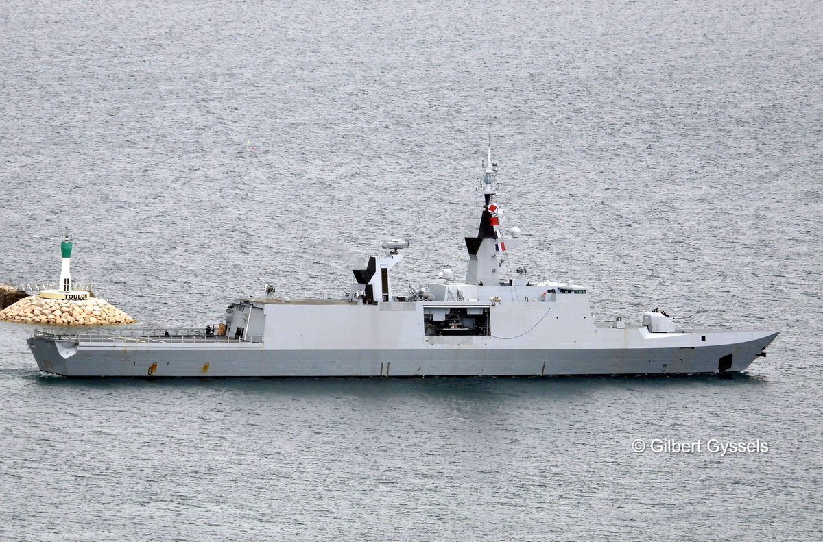 French Navy La Fayette-class frigate FS Aconit (F713) leaving Toulon, France - May 6, 2024 #fsaconit #f713 

SRC: TW-@GGYSSELSSHIPS