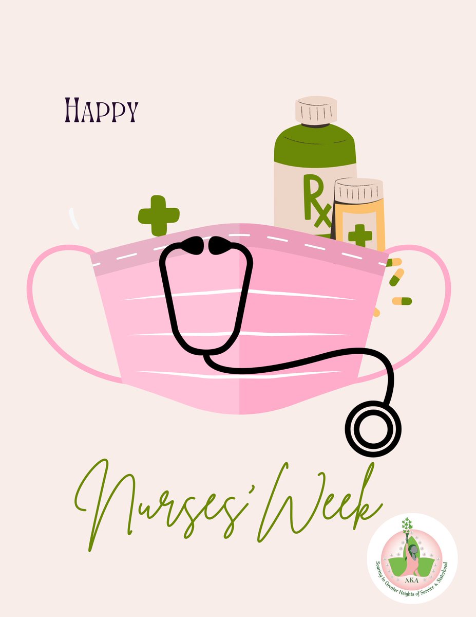 Alpha Kappa Alpha Sorority Incorporated®️ Alpha Alpha Upsilon Omega Chapter, extend our deepest gratitude this Nurses Week! 

Thank you for your unwavering commitment to healing and hope.

#NursesWeek #AAUO #AKA1908 #TuneInSAR  #HealthcareHeroes