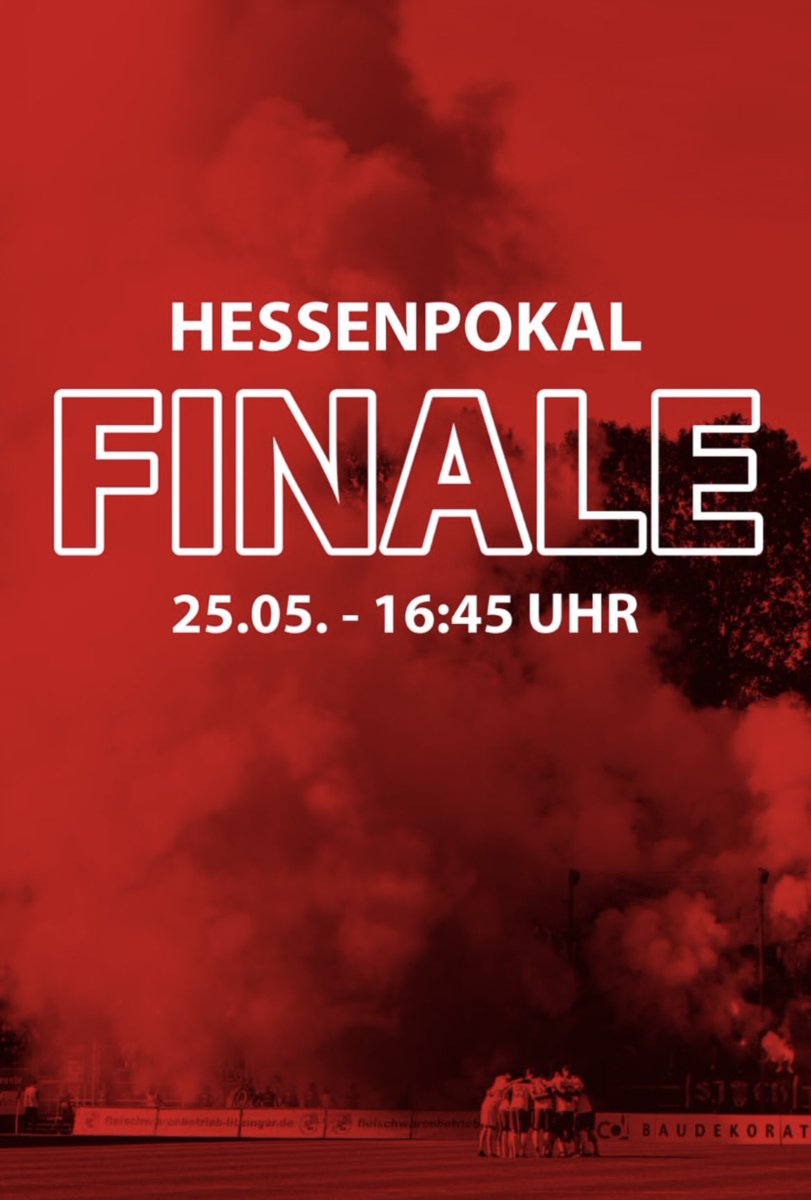 Das #Hessenpokal-Finale wurde zeitgenau terminiert! Am Samstag, 25. Mai, treffen wir um 16:45 Uhr am Bornheimer Hang auf Türk Gücü Friedberg. 🔴⚪️ #TGFOFC #kickersoffenbach #nurderOFC