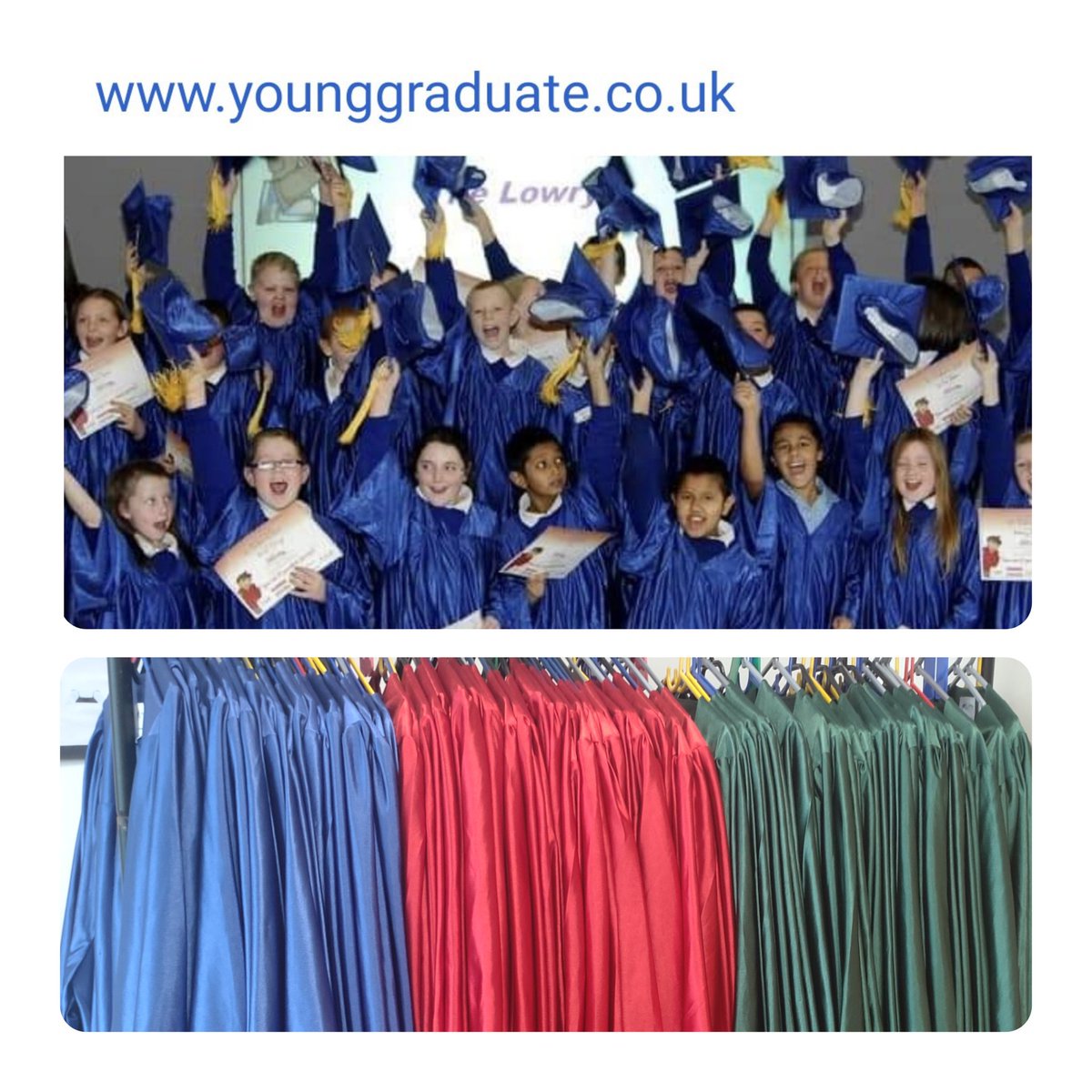 Visit us to hire our graduation cap and gowns. Child size aged 10 to 15yrs
Adult sizes 16 +