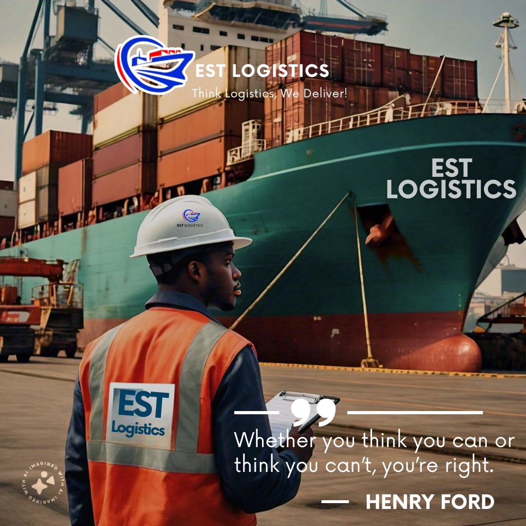 Don't let logistics hold you back. At EST, we believe in the power of possibility. 
#ESTLogistics #SupplyChainSolutions #CanDoAttitude #LogisticsMadeEasy  #shippingconsultancy #haulageservices #warehousingsolutions #projectcargo #customsbrokerage
