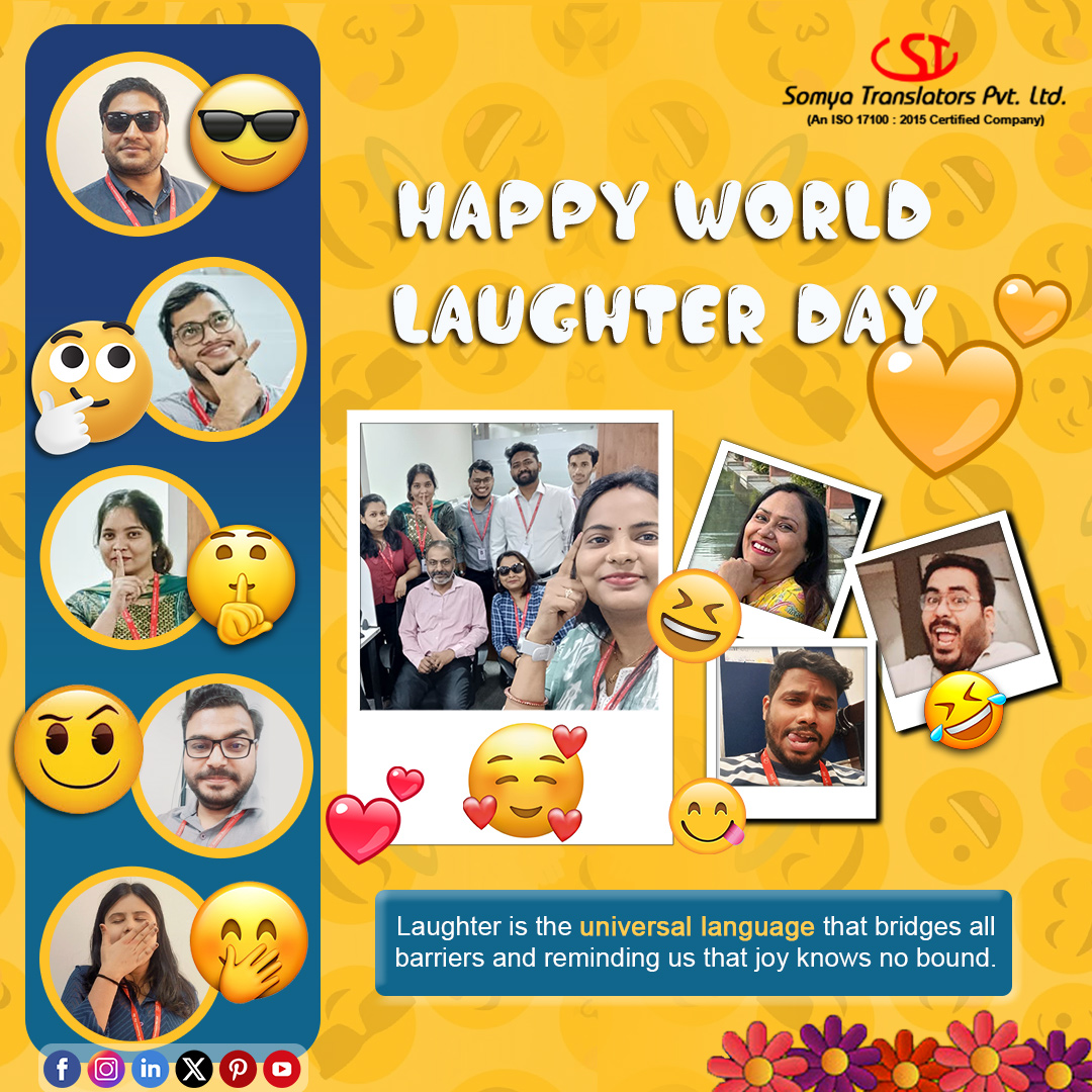 😄🎉 Laughter: the language we all speak! 🌍✨ This #WorldLaughterDay, we clicked pics capturing diverse emoji emotions. Can you guess them? Share your thoughts below! Let's spread joy and laughter together! 😆💬 #SpreadJoy #LaughterIsContagious