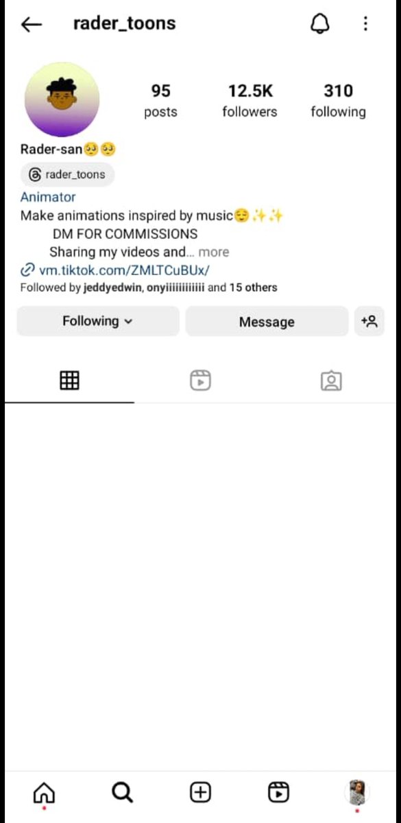 rader_toons's tweet photo. Subject: Appeal for Disabled Instagram Account @InstagramSupport,My account on Instagram @rader_toons was disabled permanently for alleged nudity violations, despite featuring only animations. Requesting a review and reinstatement. Thank you. @instagram #instagramrecovery https://t.co/knciAwx8BU