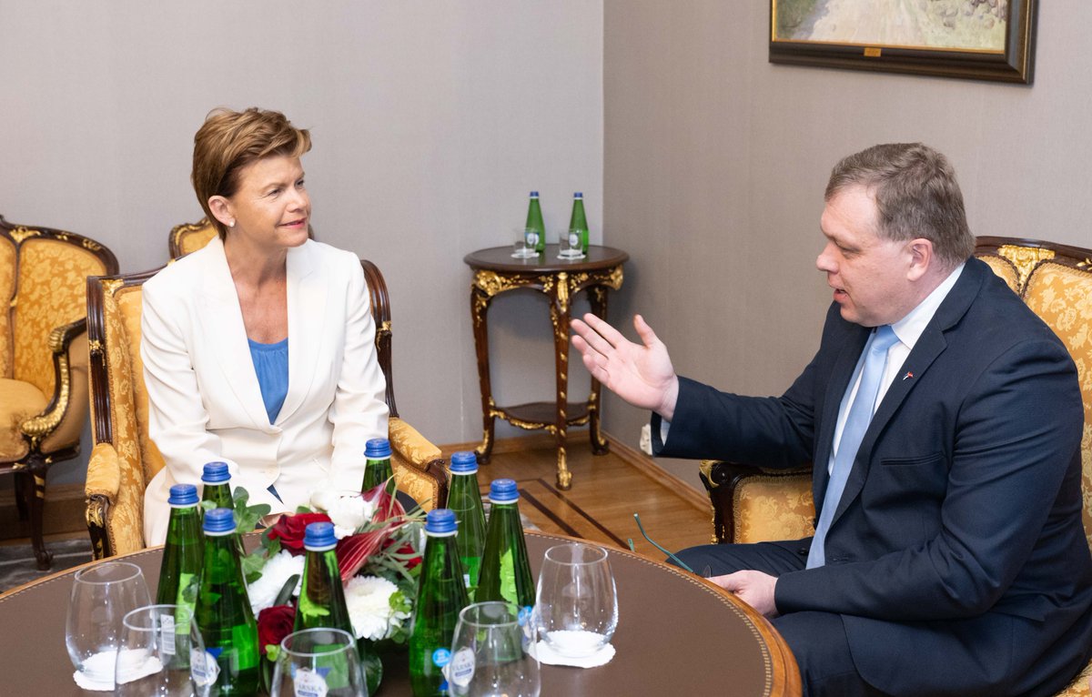 🇪🇪Speaker Lauri Hussat to 🇱🇻 Latvian FM @Braze_Baiba: Solid Baltic cooperation helps us quickly unify and act, ensuring support for #Ukraine and keeping Europe united during critical times.