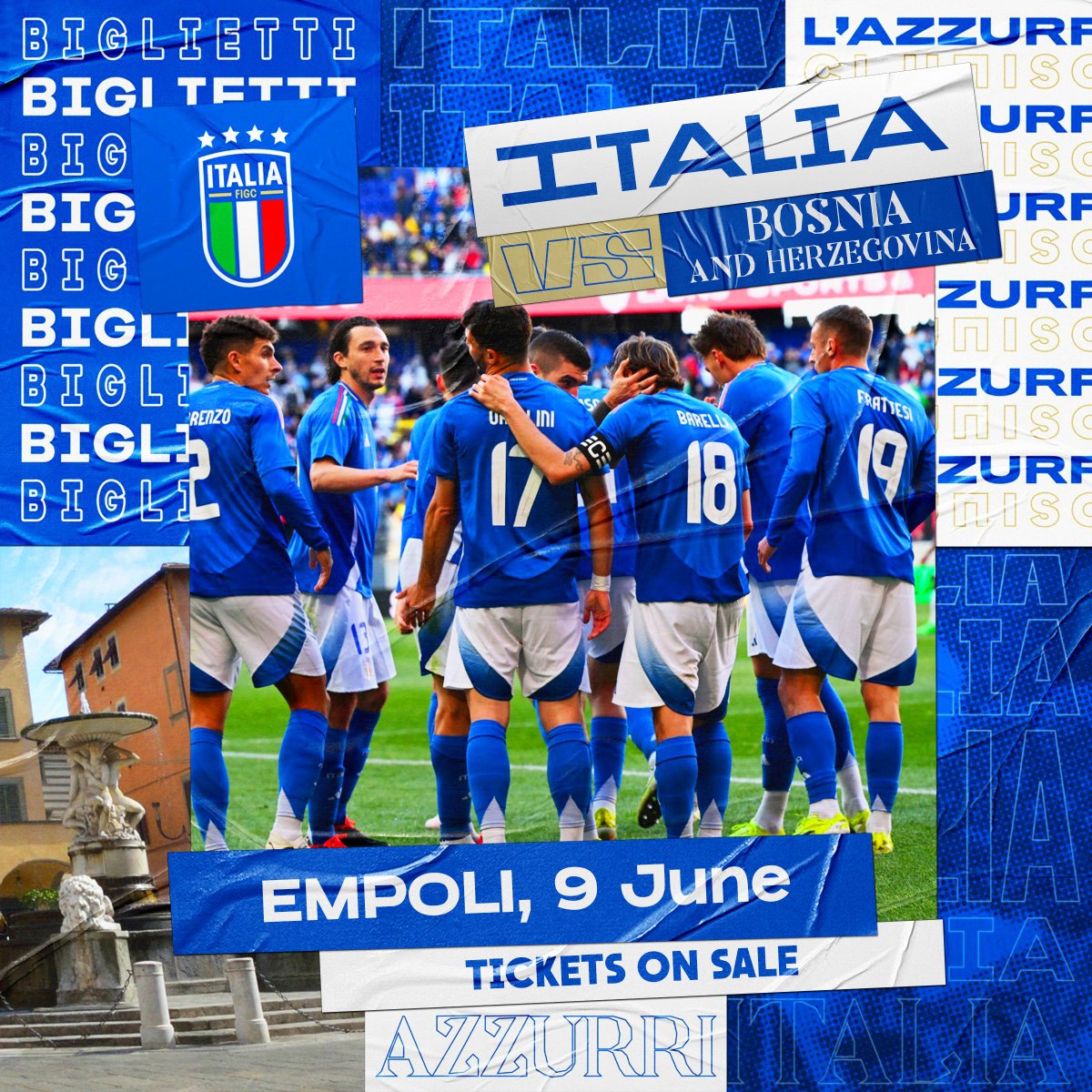 Who's coming to watch the Azzurri? 🇮🇹 🎟️👉 figc.vivaticket.it/index.php #Nazionale #Azzurri #VivoAzzurro