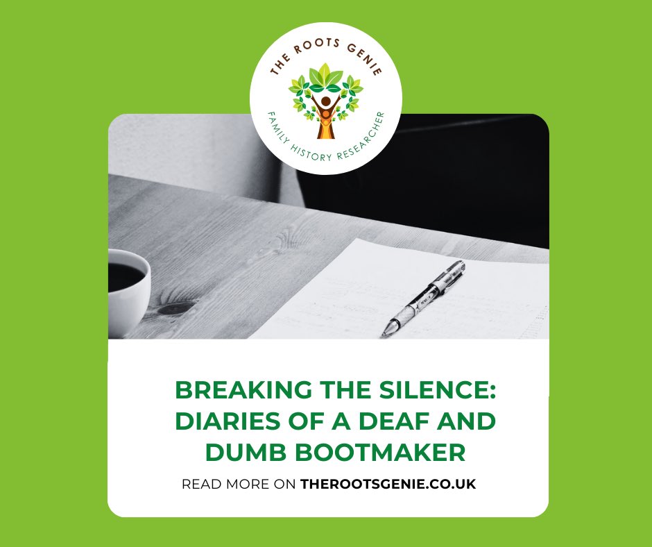 Deaf Awareness Week is the perfect time to introduce you to Walter WHENDAY born 1880. Walter kept diaries for 69 years. Throughout this series of blogs, I will be exploring Walter’s diaries and allowing his voice to be heard. #DeafAwarenessWeek #DeafAwarenessWeek2024 #DeafHistory