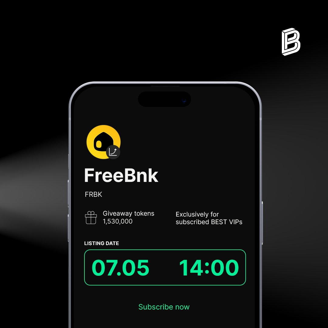 Looking forward for another great token to join #Bitpanda? Join us on our Bitpanda Spotlight countdown for @free_bnk! $FRBK has various important functions, with a primary focus on supporting effortless international payment operations and enabling fast, cost-effective