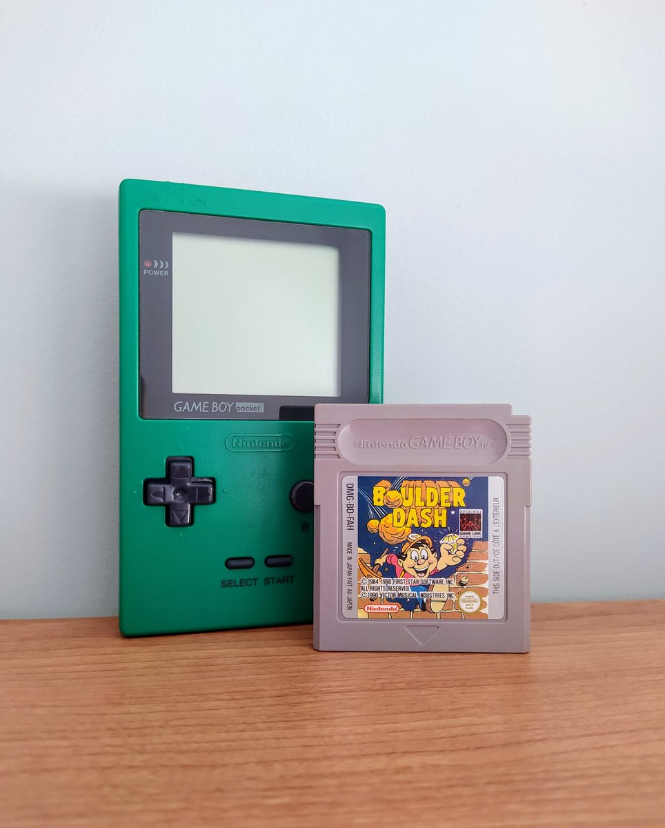 Charlss37's tweet image. #Beamsoftware 1990
#Boulderdash 💎
#Gameboy 👾 #Nintendo 🍄