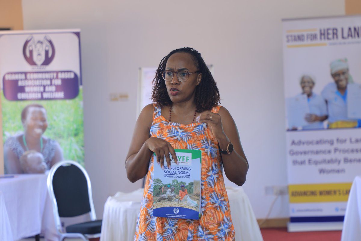 The UCOBAC ED @frances_birungi has  taken the  participants attending  the training on Gender transformative Approaches through the concepts of WLRs, SYFF tool approaches and the gender transformation pathway.