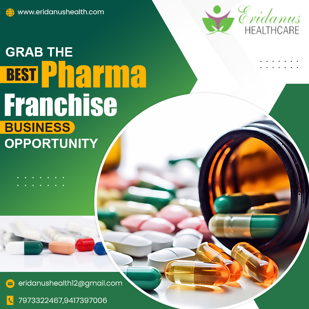 Get the high-quality products in the PCD Pharma Franchise opportunity by Eridanus Healthcare.
Contact us
Address: 3361 Mohalla Serian wala Bathinda, Distt.-Bathinda - 151001
Contact: 7973322467, 9417397006
Email: eridanushealth12@gmail.com
eridanushealth.com
#pcdpharma