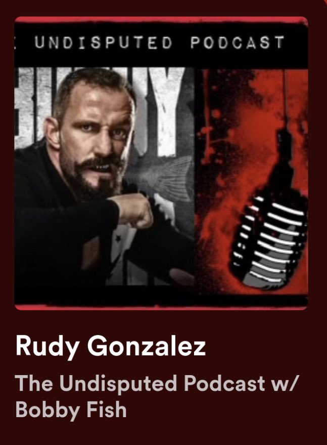 This weeks @w_undisputedpod w/ Rudy Boy Gonzales. Owning @TXProWrestling his start in ‘82. Working for WCW, @WWE (WWF), ring time w/ Rey Mysterio Jr., Chavo & Eddie Guerrero. Formally @ShawnMichaels Academy which produced talent including @bryandanielson open.spreaker.com/VCKogXvtGjjxCM…