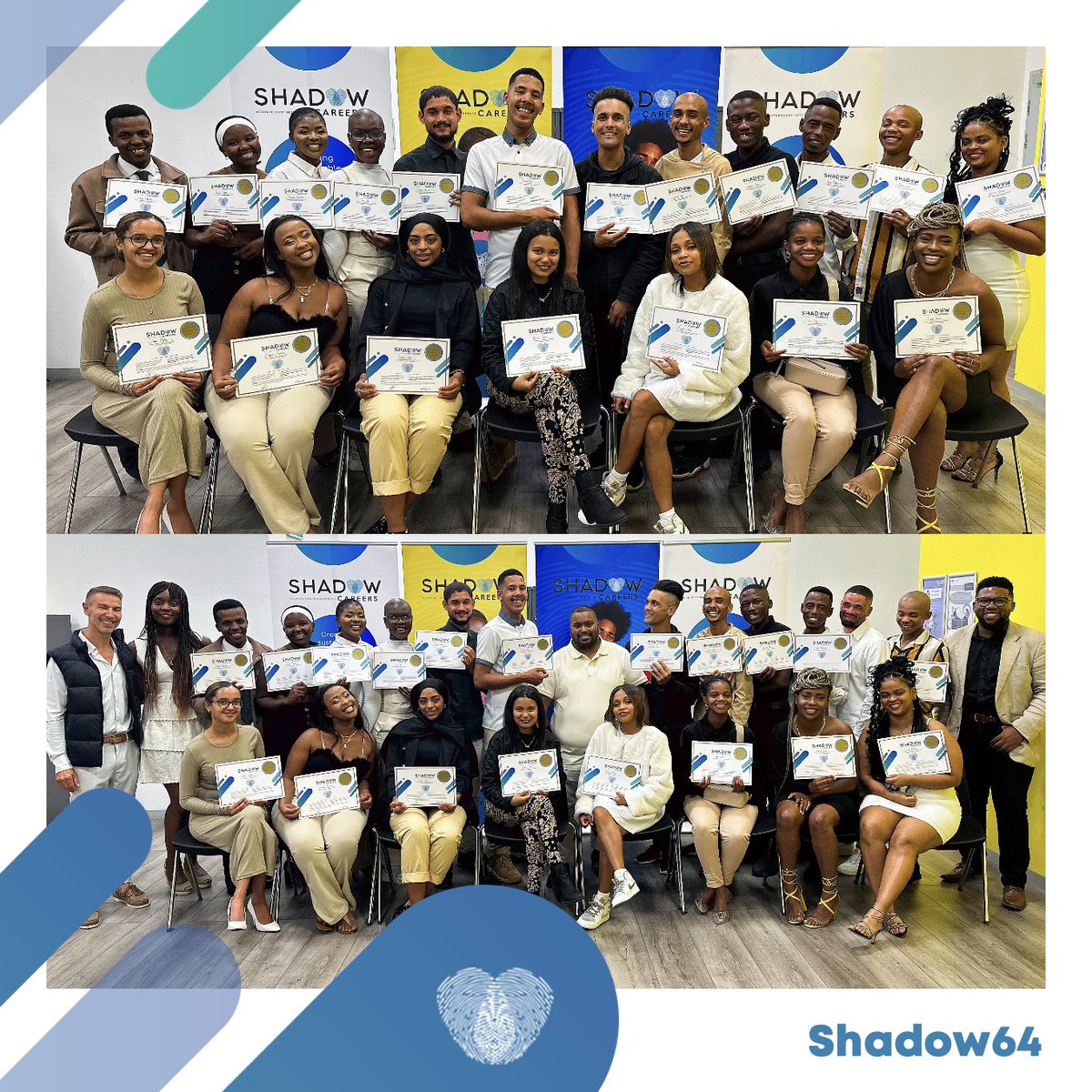 Celebrating the graduation of our 64th class of Shadow Careers students! Our hearts go with them as they embark on their permanent careers at Sigma Connected and we are excited to see them succeed and thrive.  #JobCreation #Youth #Careers #Innovation #BPO #GBS #SouthAfrica